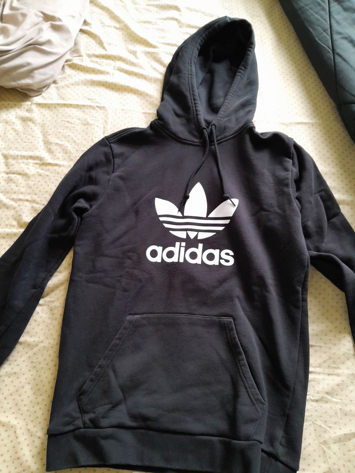 Adidas Streetwear Sportswear Hoody Pria black