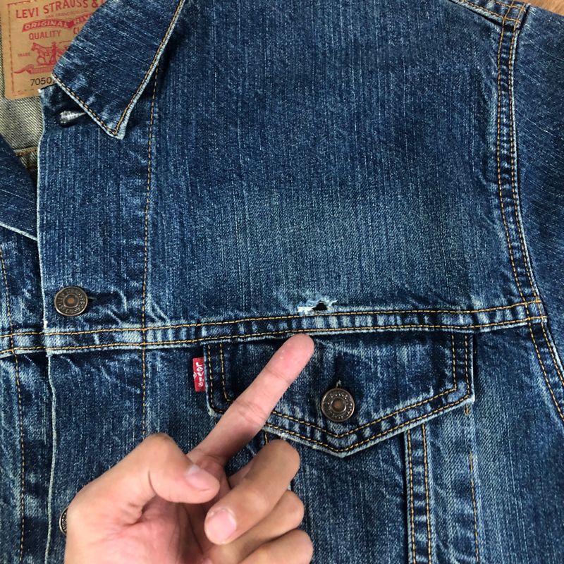 Vtg Levi's 70507 Denim Jacket, foto 4