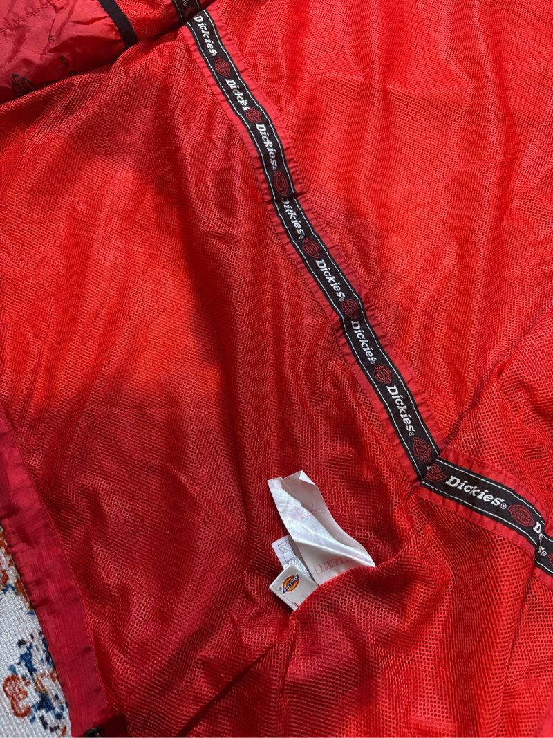 Dickies Windbreaker Red Jacket, foto 4