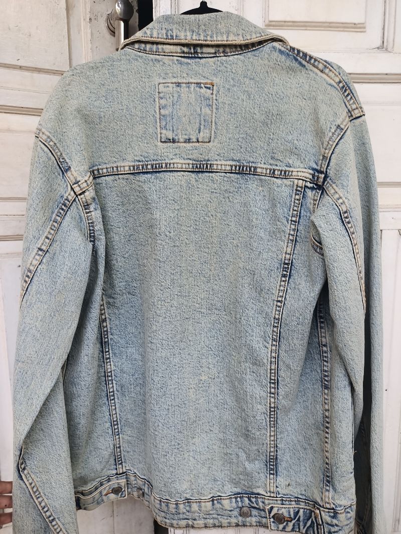 Denim Jacket Zara Ukuran S, foto 2