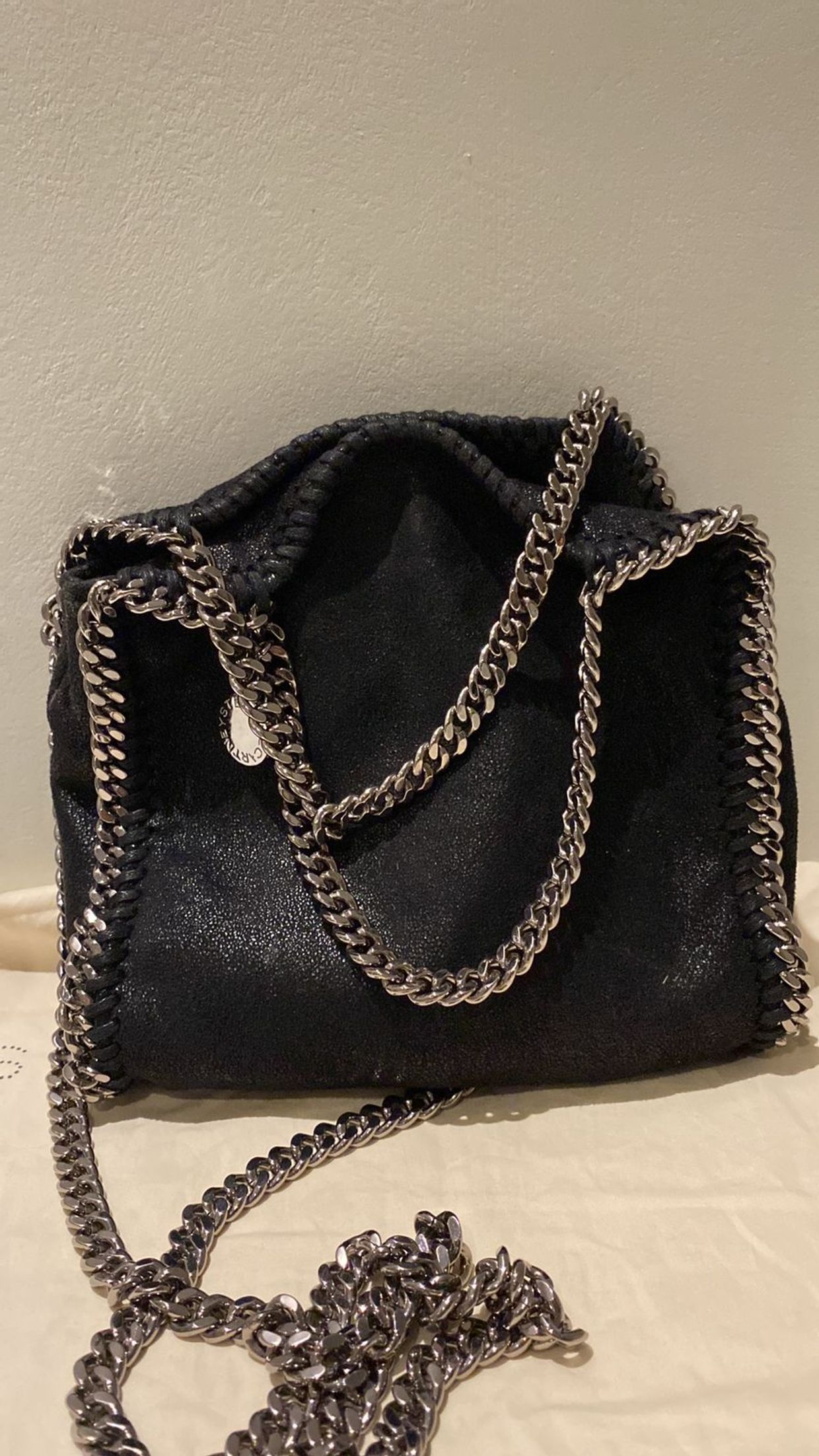 stella mccartney falabella tiny authentic hb, foto 2