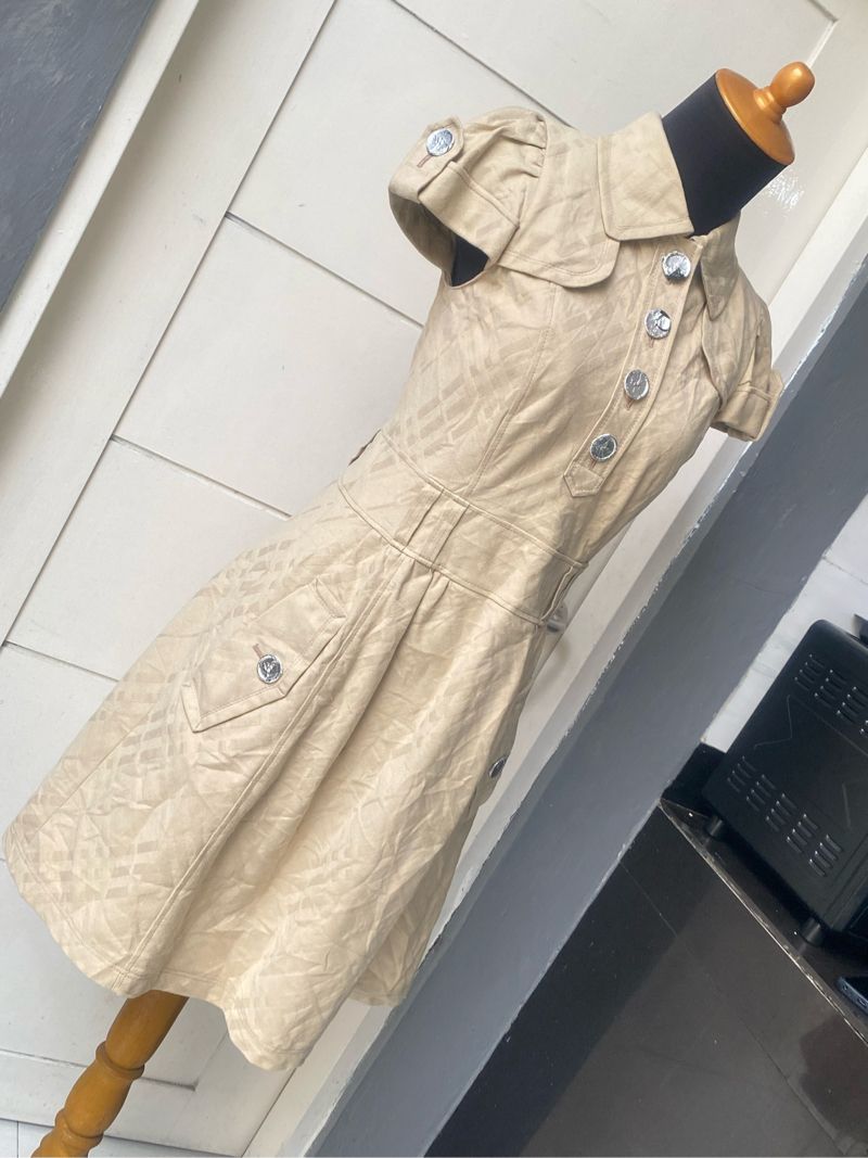 BURBERRY Cream Dress, foto 2