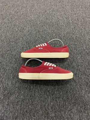 vans authentic vintage tibetan red