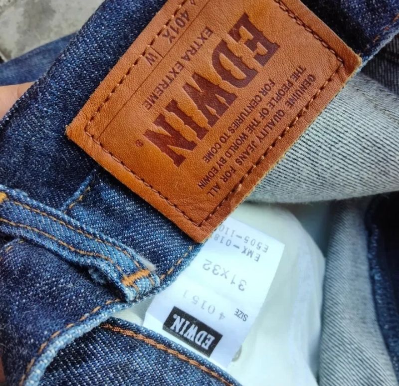 EDWIN 401 LONG PANTS DENIM, foto 7