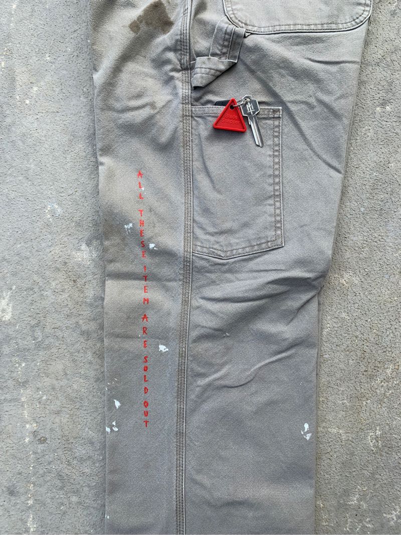 CARHART - Carpenter Pants Cream, foto 4