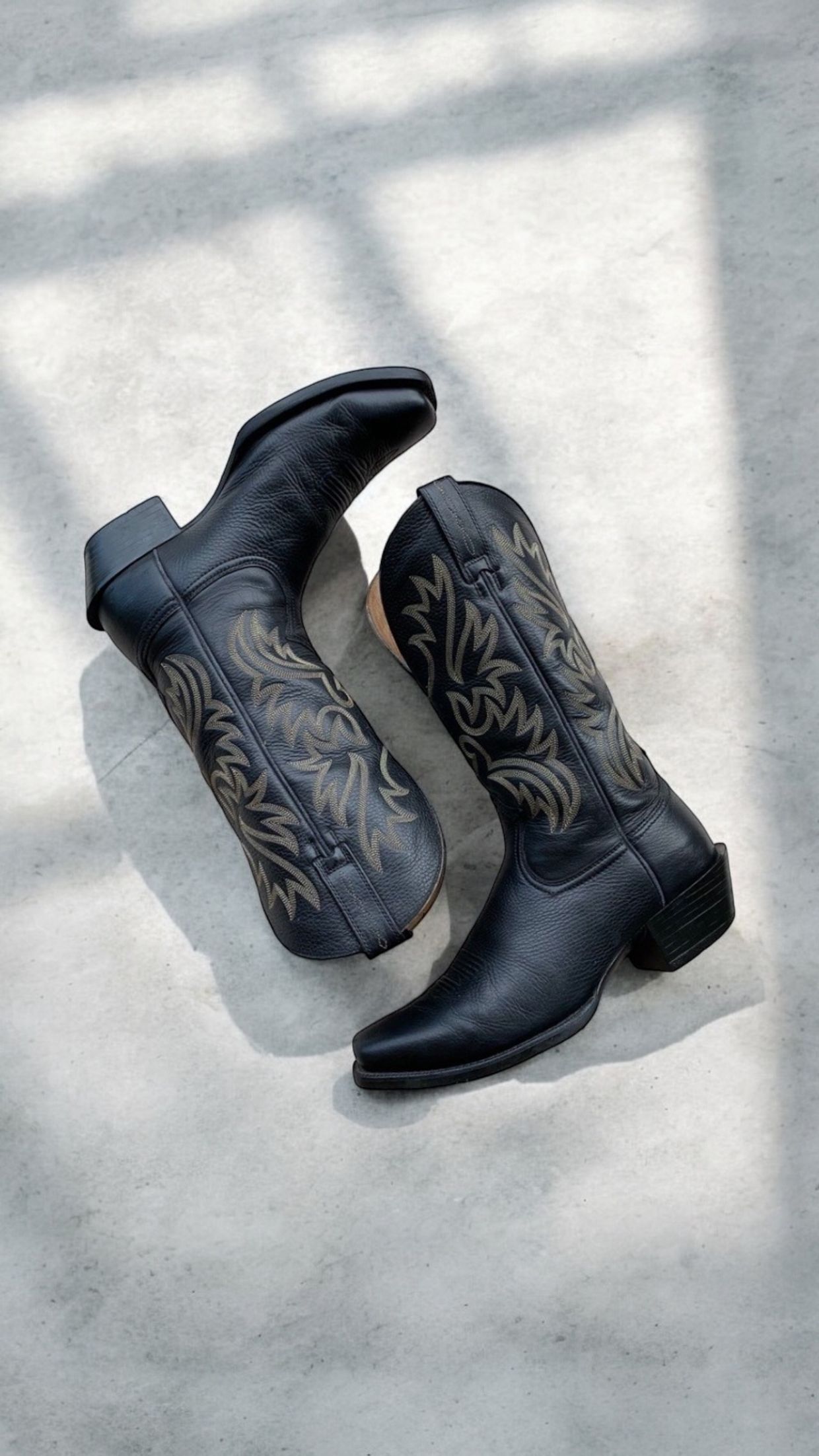 Vintage Boots Pria black