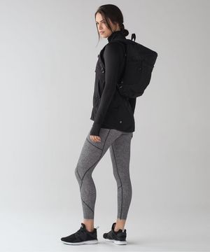 Lululemon - Tight Stuff Tight Chakra Print Alpine White Blac