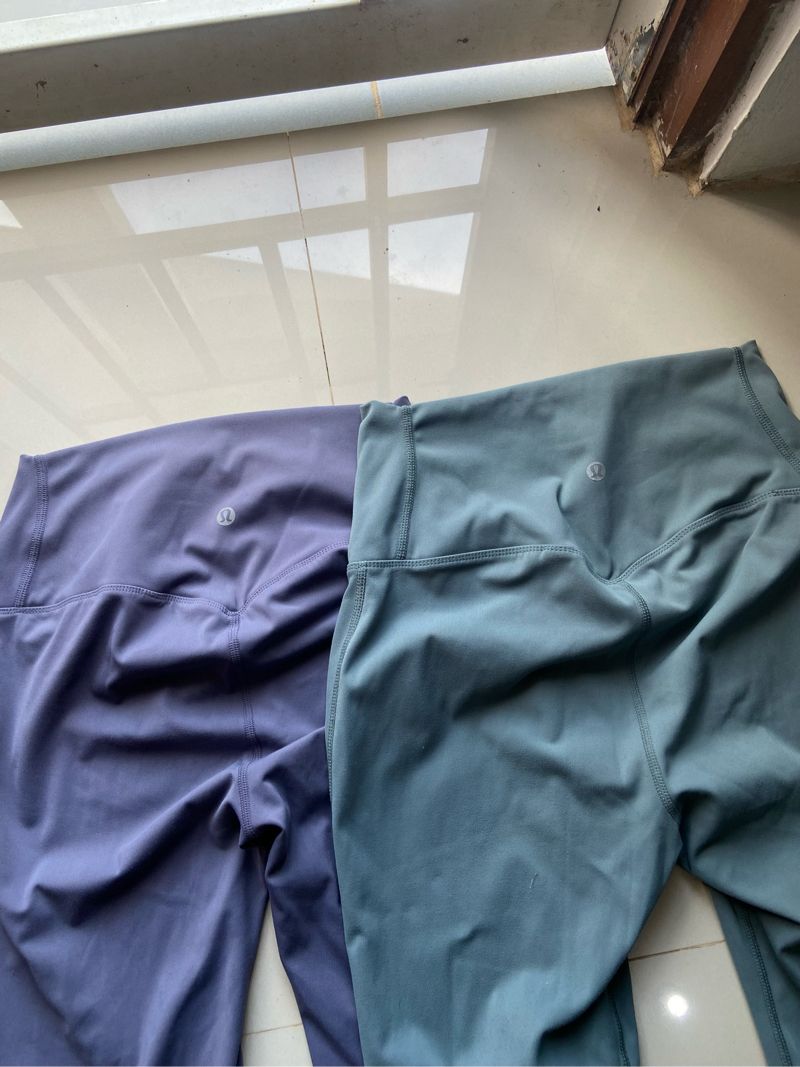 Lululemon legging blue denim, foto 2