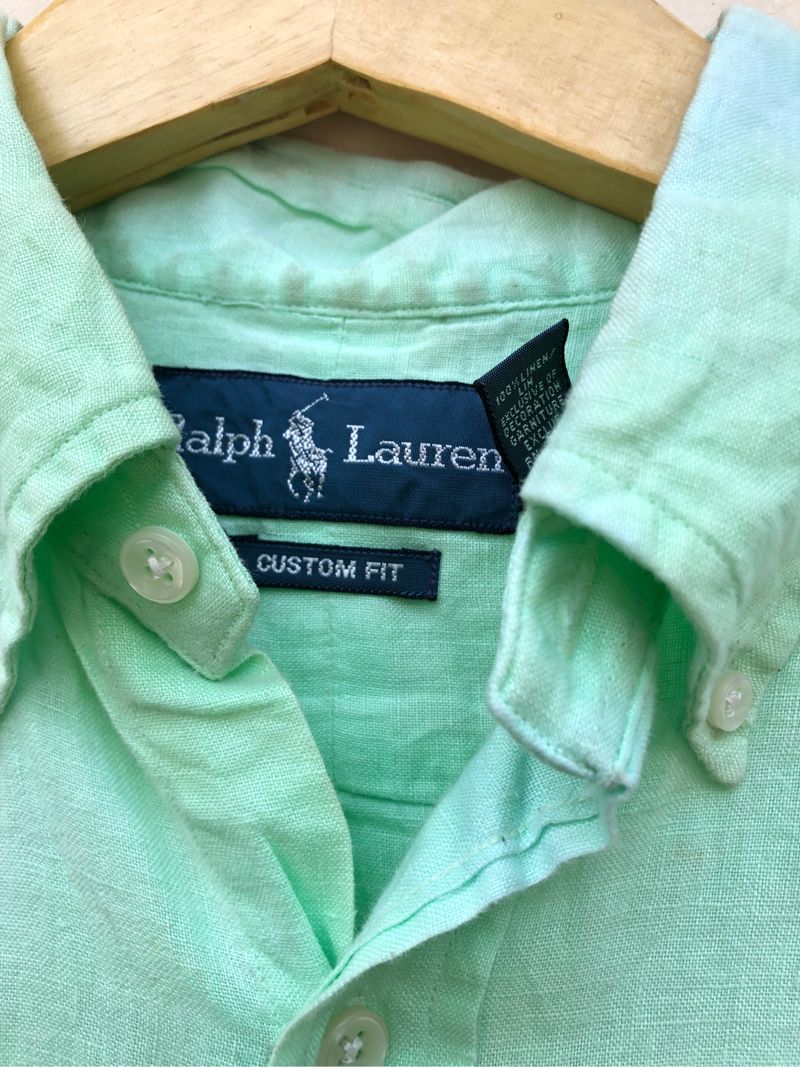 Polo ralph lauren linen kemeja, foto 5