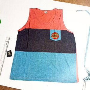Kaos Santai Lekbong Singlet Pantai Santa Cruz Bootleg