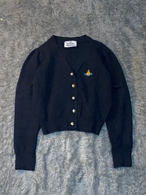 Vivienne Westwood cardigan black V-neck