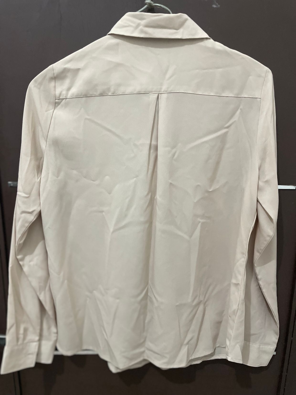 Executive Casual Blouse Wanita cream, foto 3