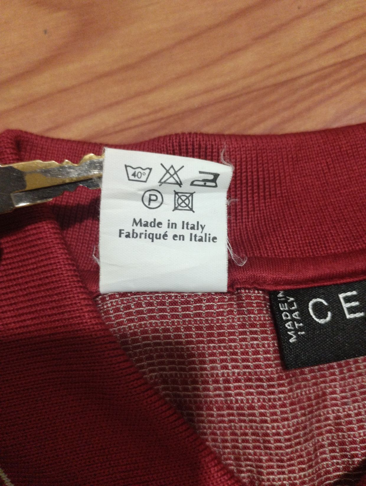 CELINE Casual Polo shirt Pria red, foto 7