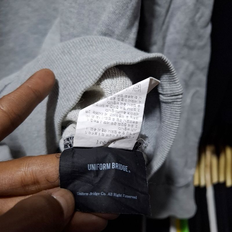 Uniform Bridge Casual Sweatshirt Pria gray, foto 5