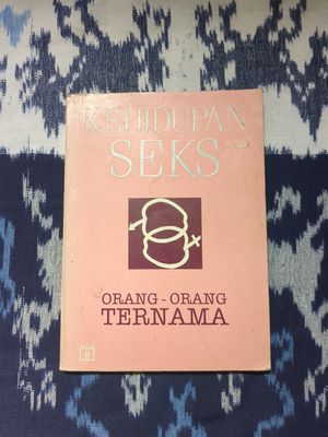 Buku Kehidupan Sex Orang-orang Ternama