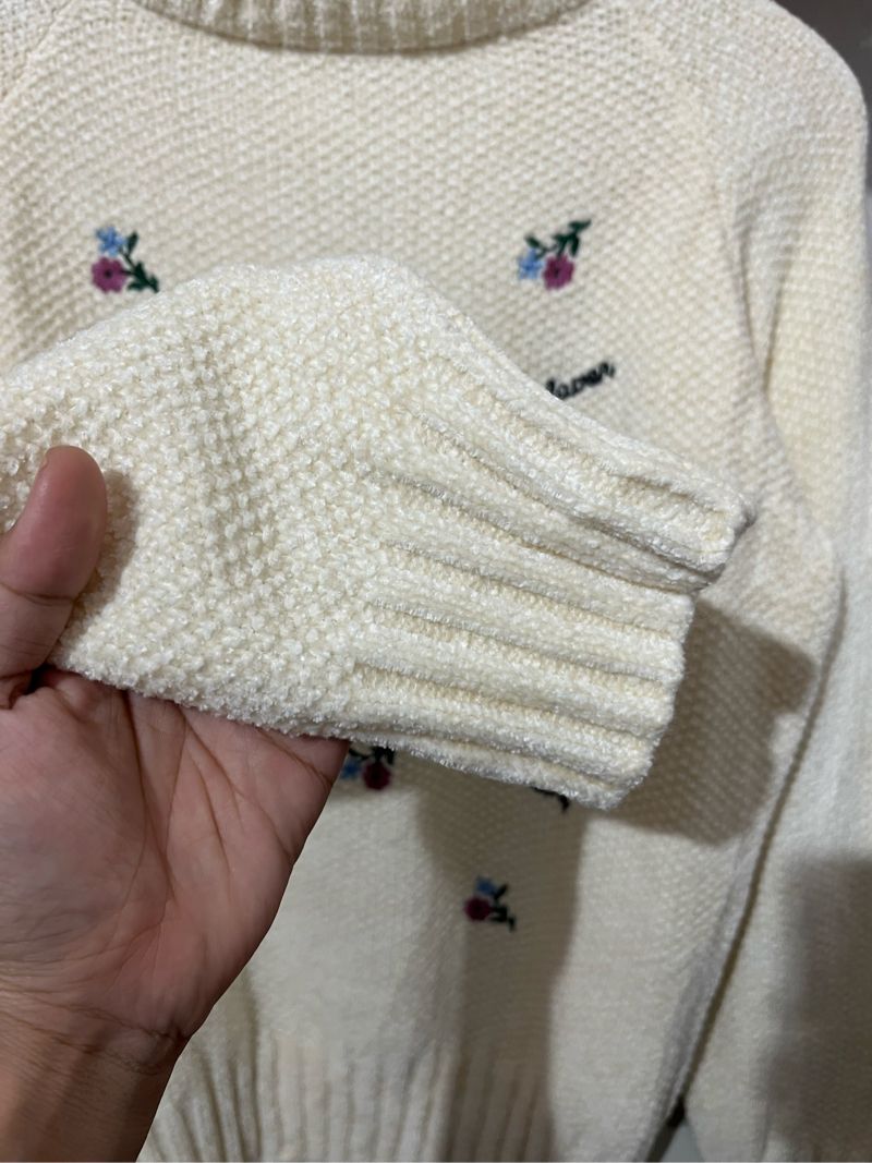 SWEATER VELVET BORDIR, foto 3