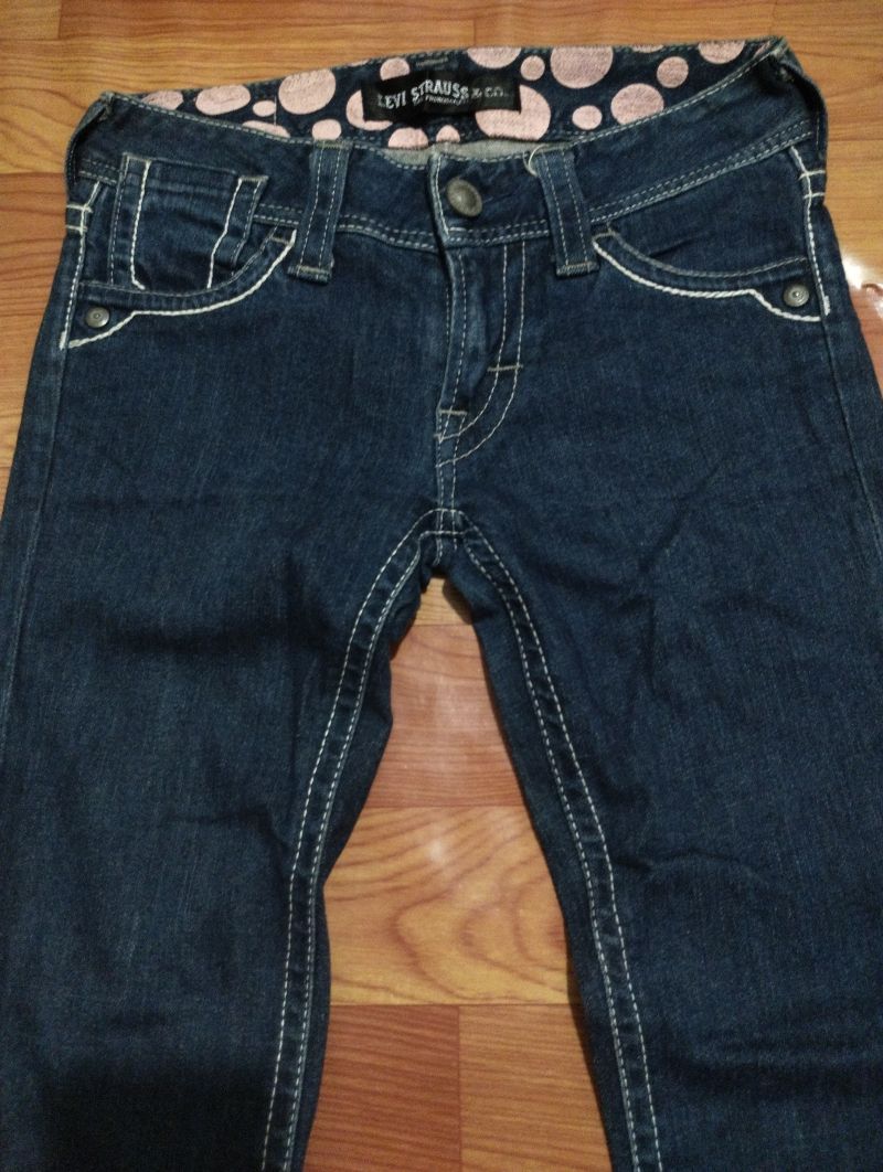 Levis Lady Straight Denim Pants, foto 4