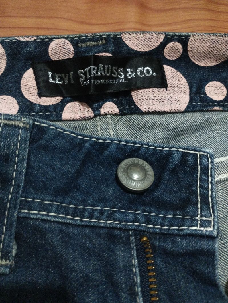 Levis Lady Straight Denim Pants, foto 6