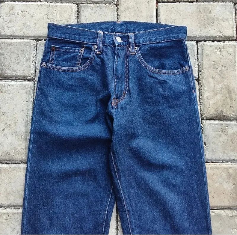 GU  LONG PANTS DENIM, foto 2