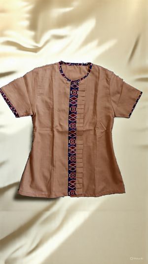 Blouse cokelat