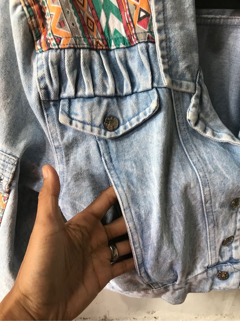 Vintage Denim Croped Navajoo, foto 5