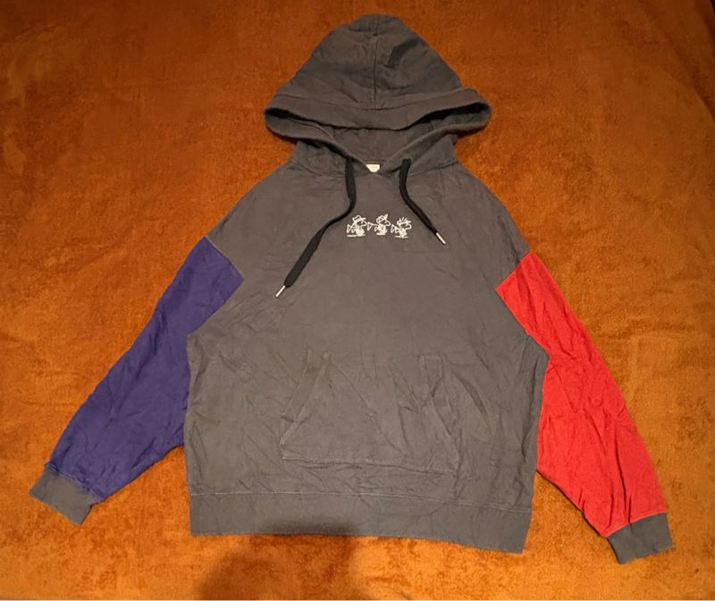 Double Name Peanuts Snoopy Color Block Hoodie, foto 2