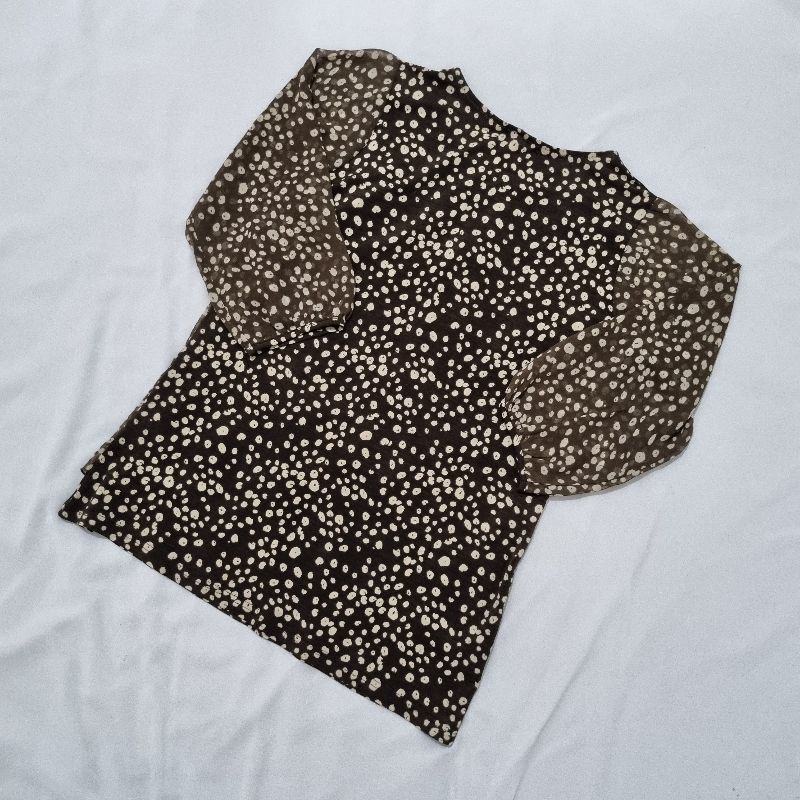 Blus Coklat | Leeart Justice - M, foto 5
