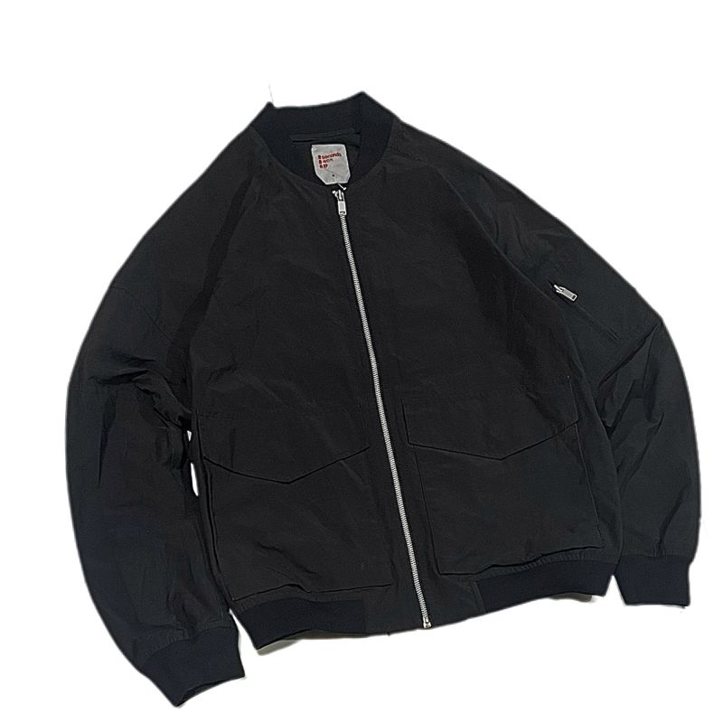 8seconds Grunge Indie Bomber jacket Pria black, foto 3