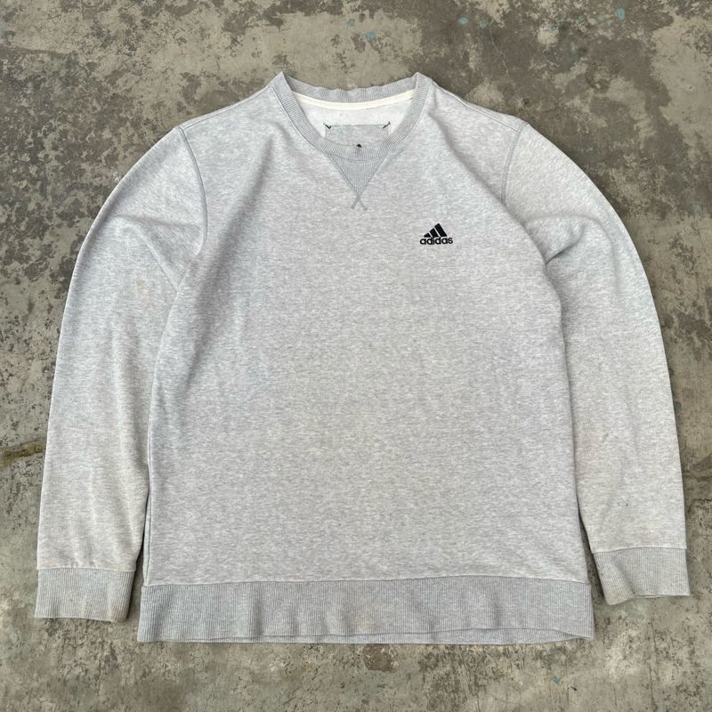 Crewneck Adidas Logo Bordir, foto 2