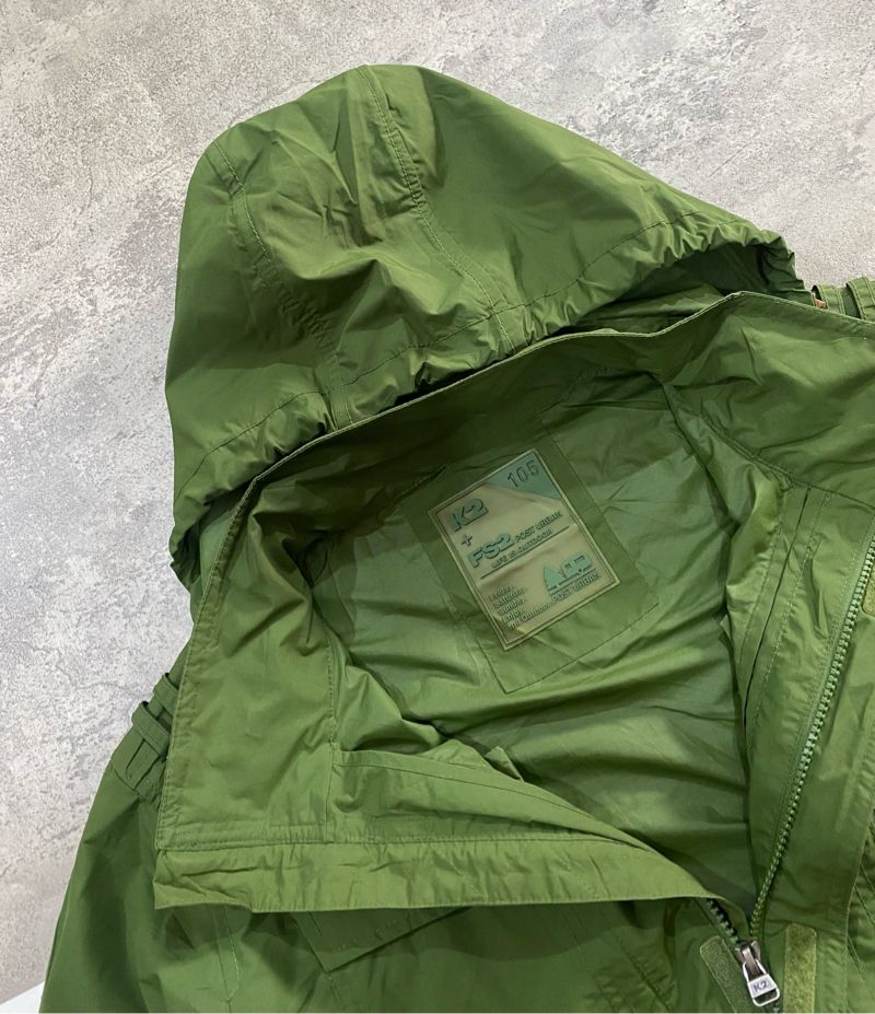 K2 Outdoor Jacket Waterproof Green, foto 3