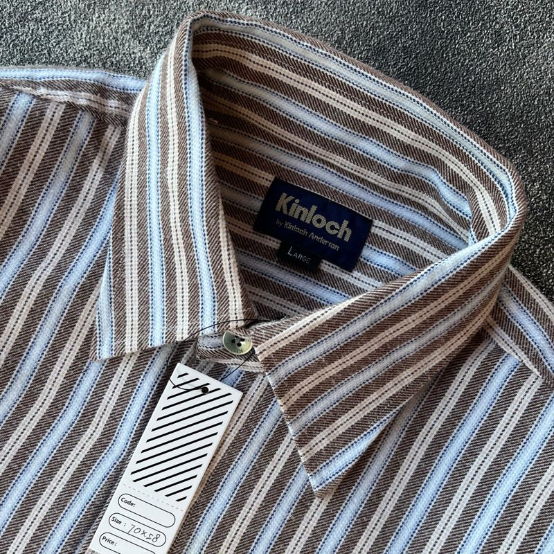 Kinloch Anderson Flannel Shirt, foto 4