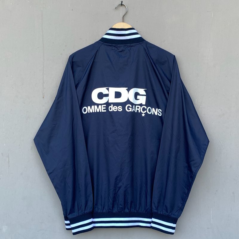 Vintage Comme Des Garcons CDG Varsity Jacket Japan Style Preloved