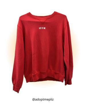 RARE SWEATER THE BEATLES - LET IT BE OVERSIZED