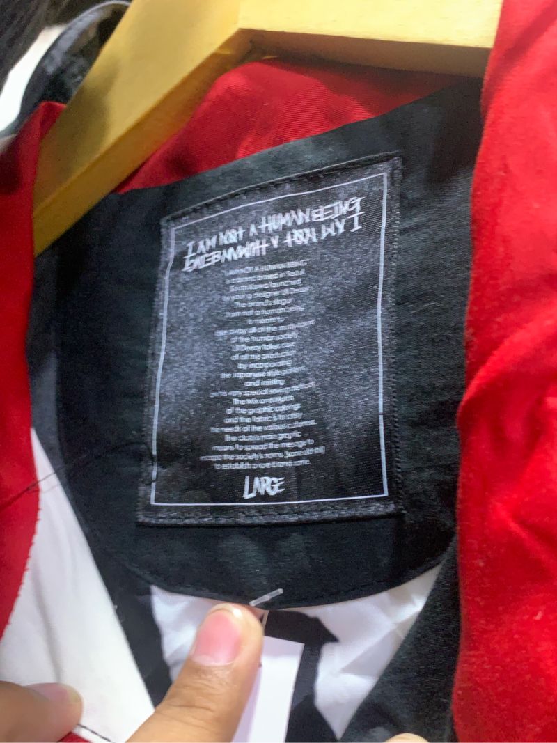 WINDBREAKER JACKET by I AM NOT HUMAN BEING, foto 4