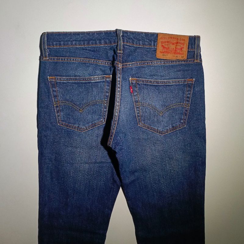 Levis 511 Blue Washed Jeans, foto 5