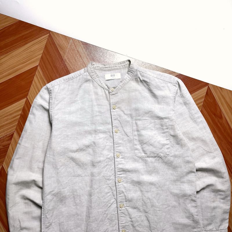 Kemeja Shanghai Uniqlo Grey, foto 2