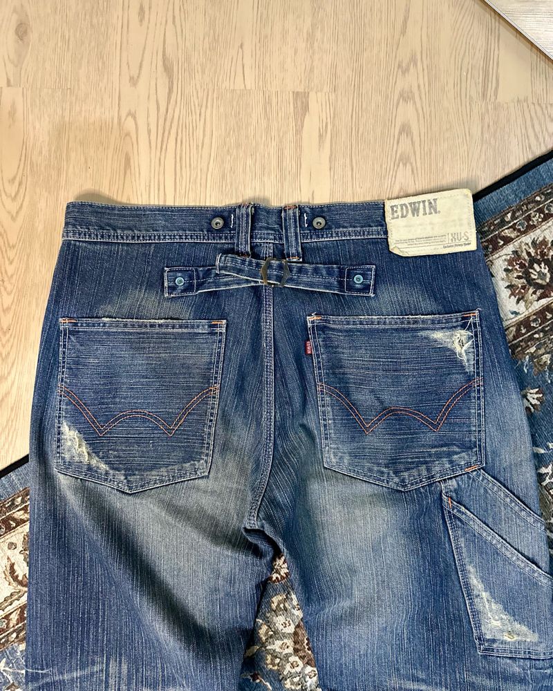 Vtg EDWIN XVS WORKWEAR, foto 4