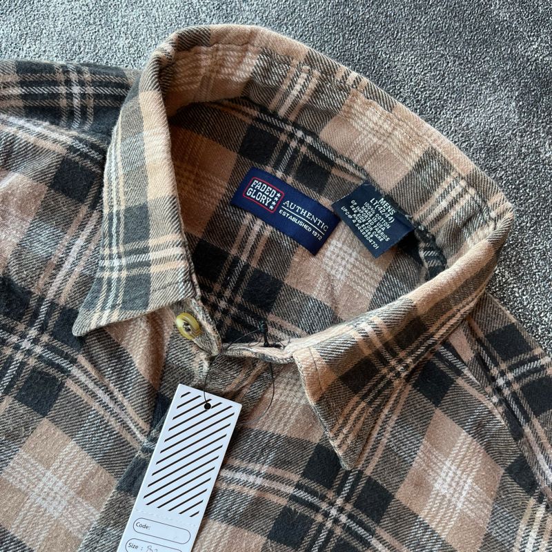 Faded Glory Flannel Shirt, foto 4