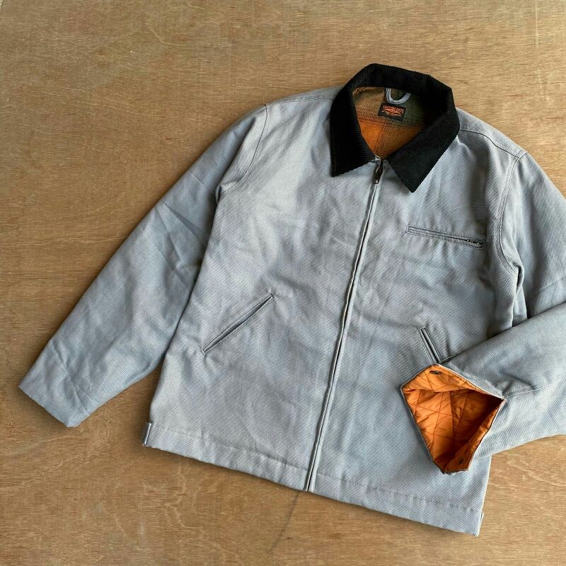 Mens duck Detroit work jacket gray, foto 2