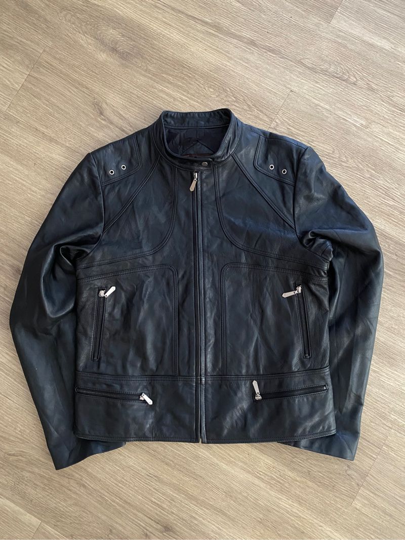 CAFERACER LEATHER JACKET| BIKER | CASUAL | OUTER, foto 2