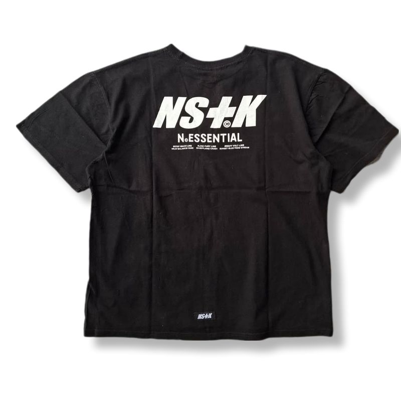 NASTY KICK BLACK T-SHIRT KAOS GS Preloved