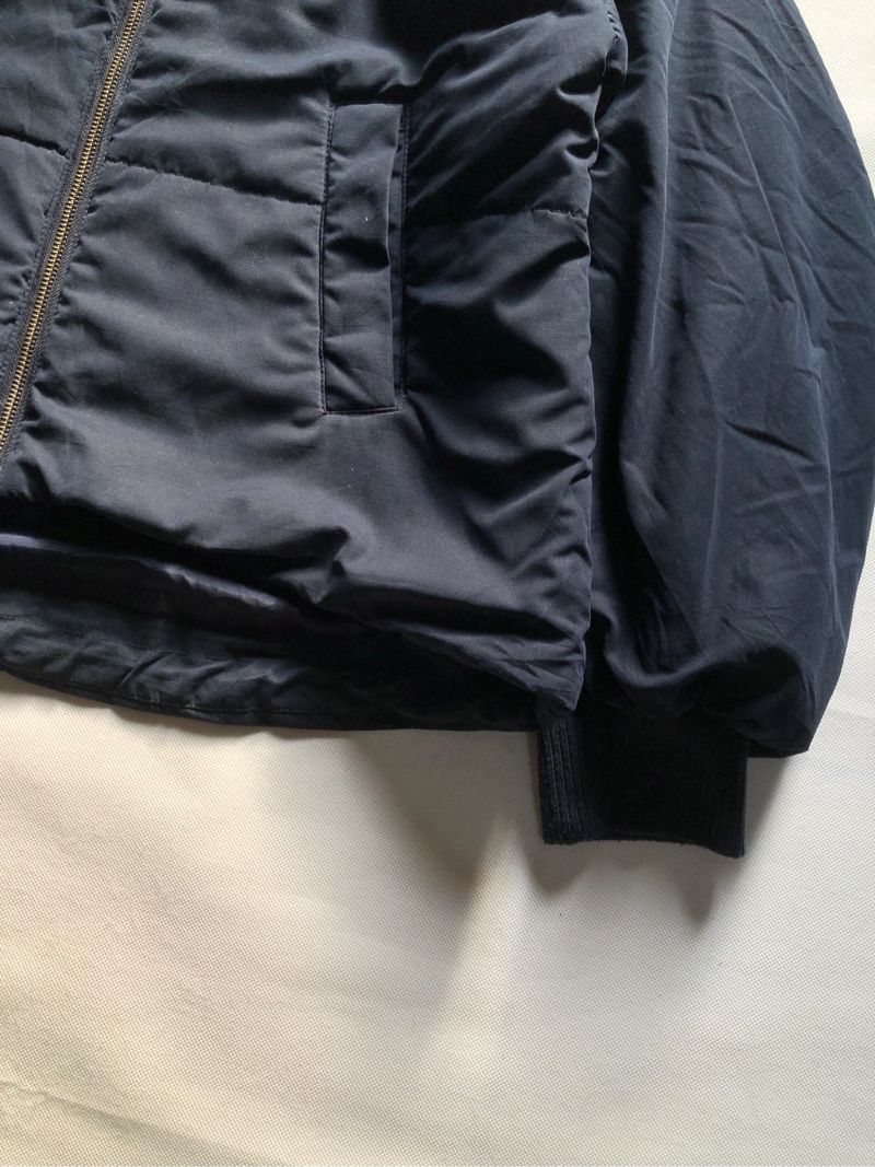 Vintage Bomber jacket Pria navy, foto 7