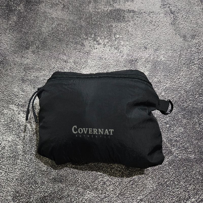 COVERNAT Lightweight Packable Windbreaker Black, foto 7