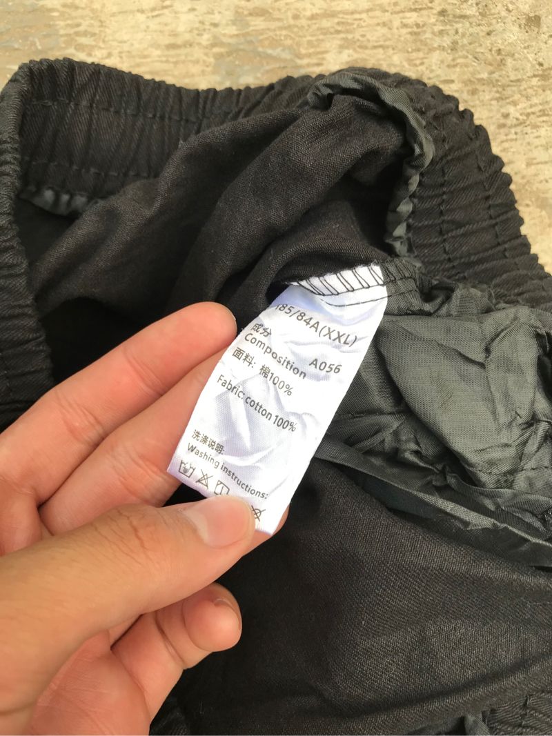 BALLON PANTS CHINO BLACK, foto 6