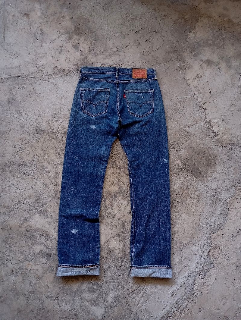 Vintage Levis 501 Painted Denim Longpants, foto 3