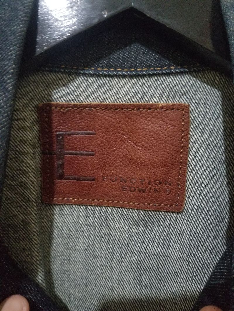Edwin Raw Denim Jacket Indigo 16 Oz Sashiko 🇯🇵, foto 3