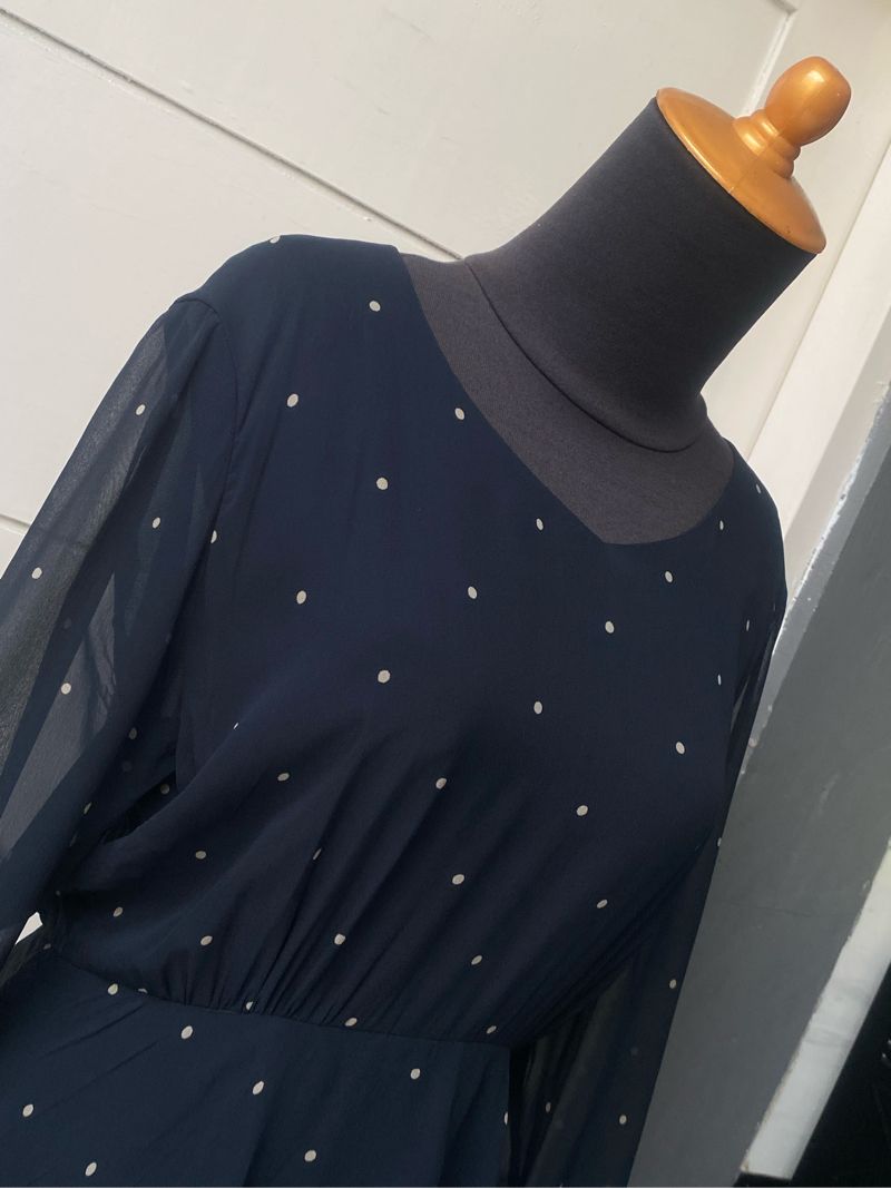 AKRIS Polkadot Midi Dress, foto 3