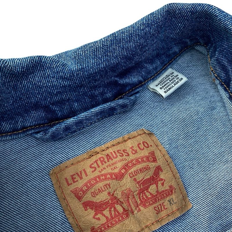 Levi's strauss trucker denim jeans waterless, foto 8
