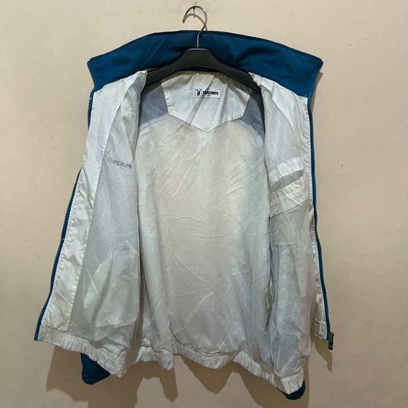 Playboy vintage windbreaker tapped jacket, foto 9