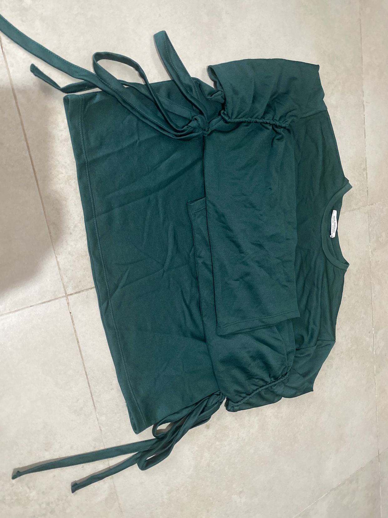Blouse, bahan crayon, ada pita di, foto 3
